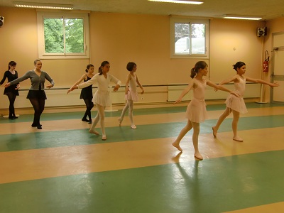 apprentissage des pirouettes